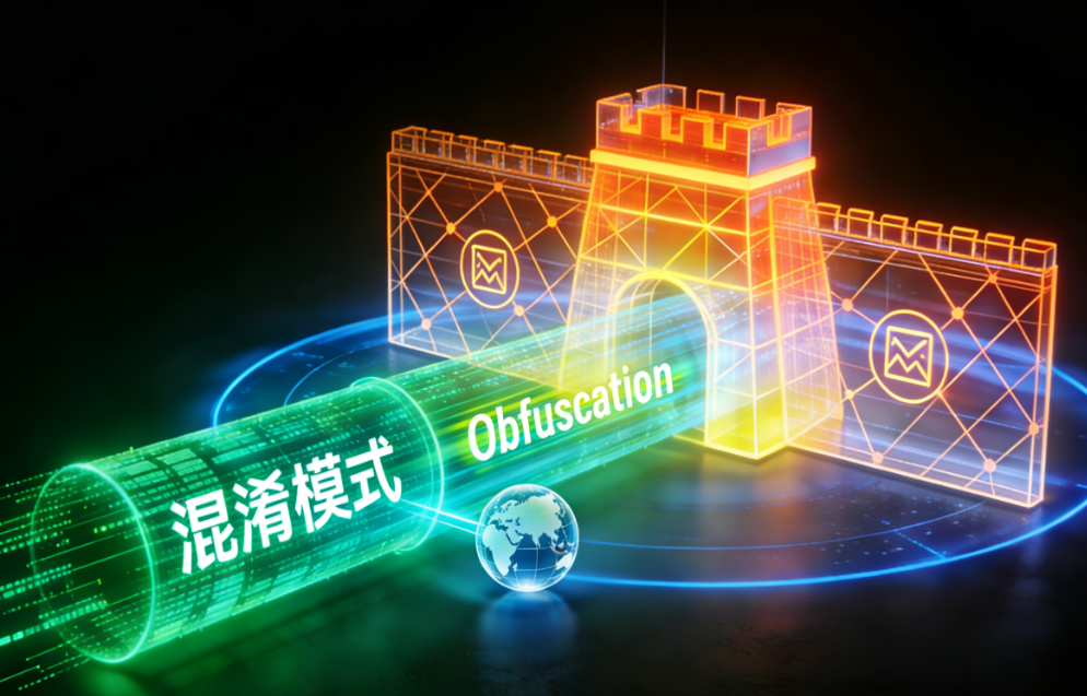 长城防火墙又升级？2026 教你用 VPN“混淆模式” (Obfuscation) 彻底隐身