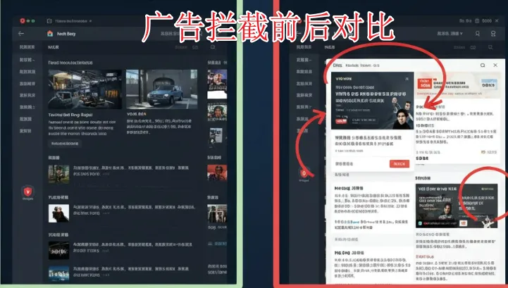 如何使用广告拦截器过滤免费电影网站弹窗