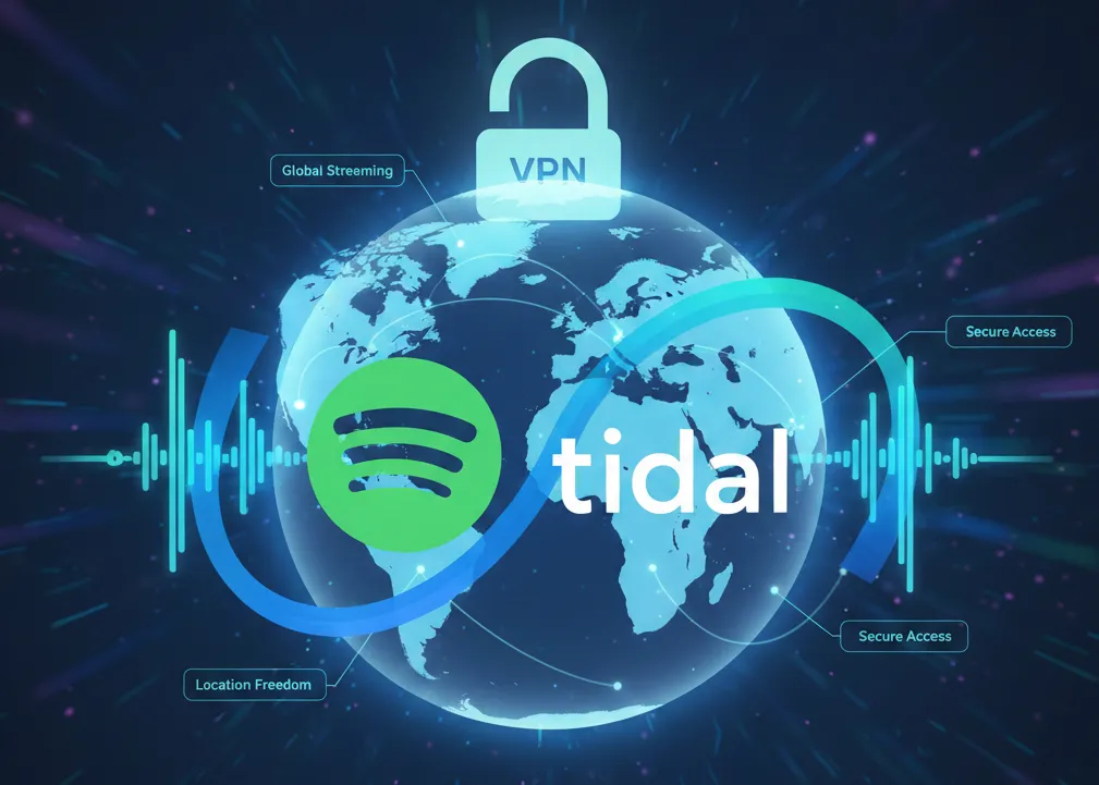 2026 Spotify/Tidal “数字移民”指南：VPN 跨区阿根廷/印度/尼日利亚，省钱又安全