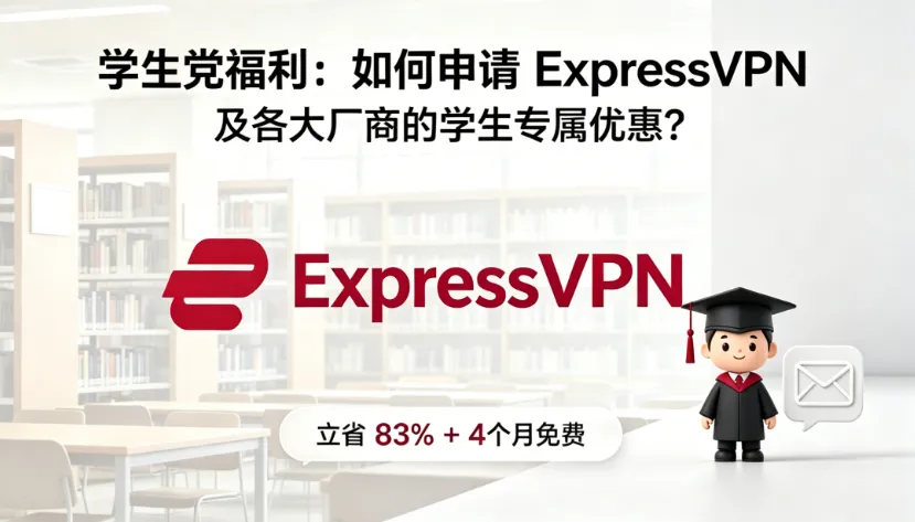 2026学生专属优惠申请指南：ExpressVPN及各大厂折扣全攻略
